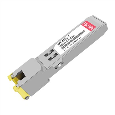 10GBASE RJ45 SFP plus bakar
